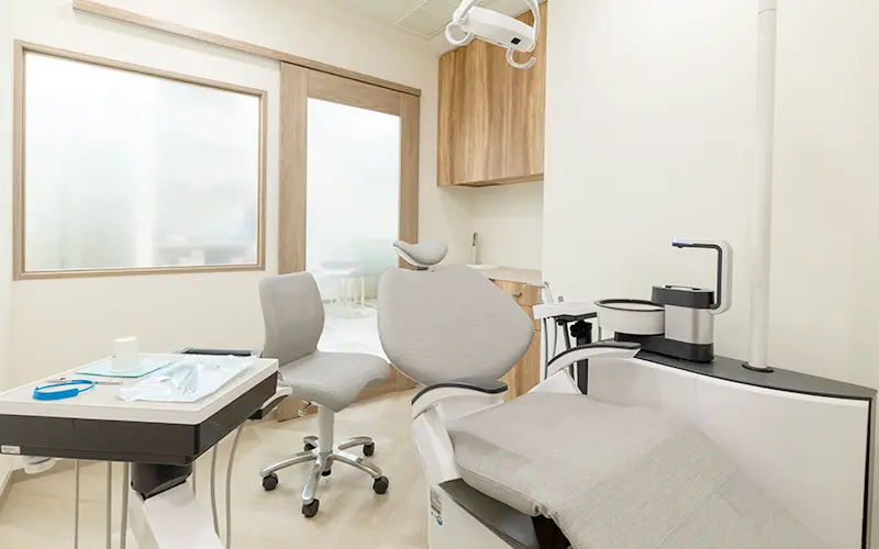 落ち着いた診療室